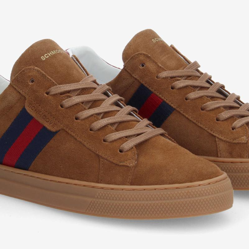 SPARK GANG M - SUEDE/STRAP - WHISKY/MIDNIGHT BLUE